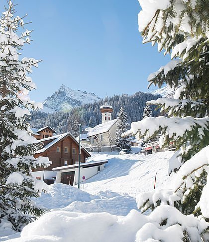 Gargellen im Winter