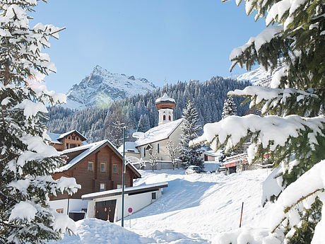 Gargellen im Winter